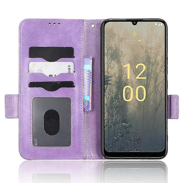 Nokia C31 4G Symmetrinen Kolmio Flip Nahkakotelo