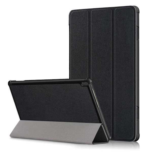 Tri-fold Fodral till Lenovo Tab M10 TB-X505F / TB-X605F - Svart Svart