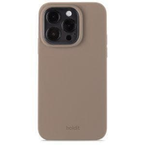 Holdit Silicone Case iPhone 14 Pro Max Mocha Brown