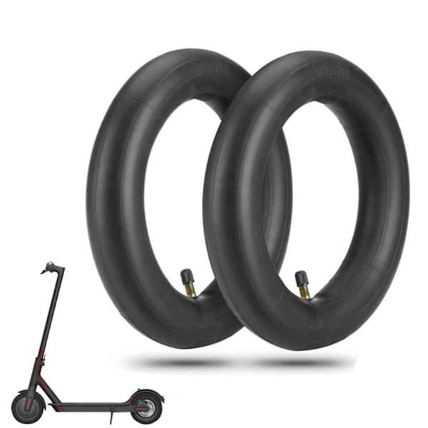 2-pack 8,5 tum innerslang för Xiaomi (M365, Pro, 1S, Essential) Svart