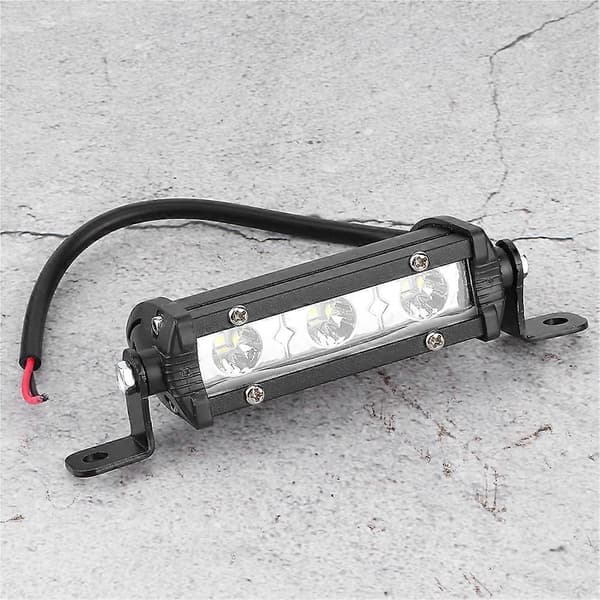 4 tum 9W 3LED 6000K Arbetsljusramp Spotlampa för SUV Båt Terrängbil Lastbil ATV