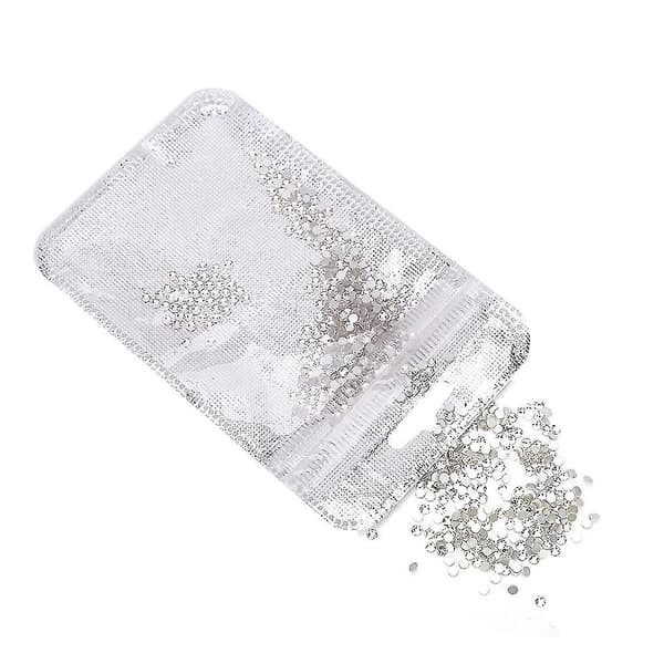 Färgglada Nagelkonst Rhinestones 1000st - Platt Botten, Manikyrverktyg, 01#