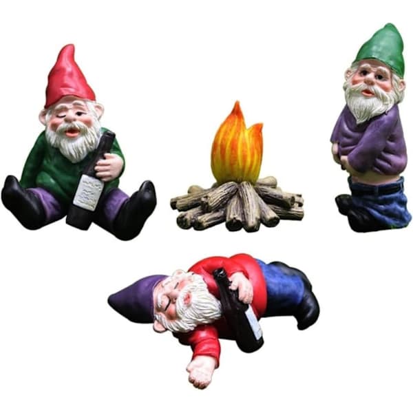 Havetomte 4 dele Miniatur Havetomte - Perfekt
