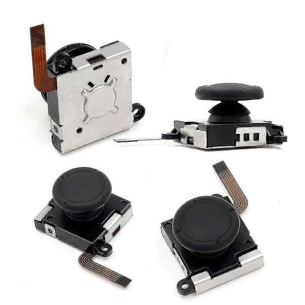 2 kpl Joycon Joystick 3D-peukalosauvan vaihtosarja sisältää ruuvimeisselit peukalosauvan C