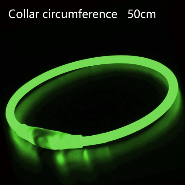 LED-hundhalsband - USB uppladdningsbart Light Up-hundhalsband Glow in