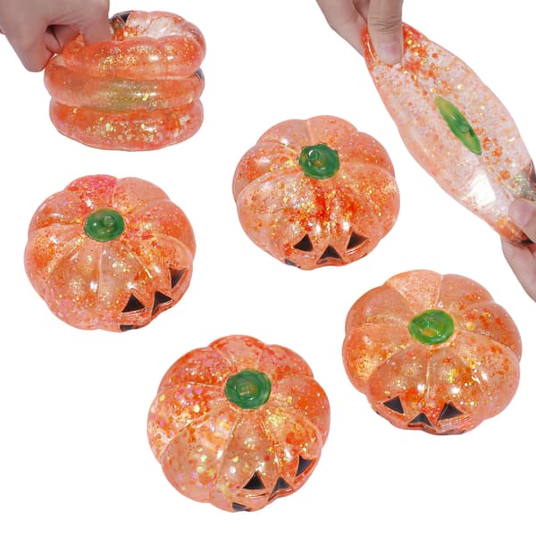 Gresskar Glitter Squishy Stressavlastningsleke (1 stk)