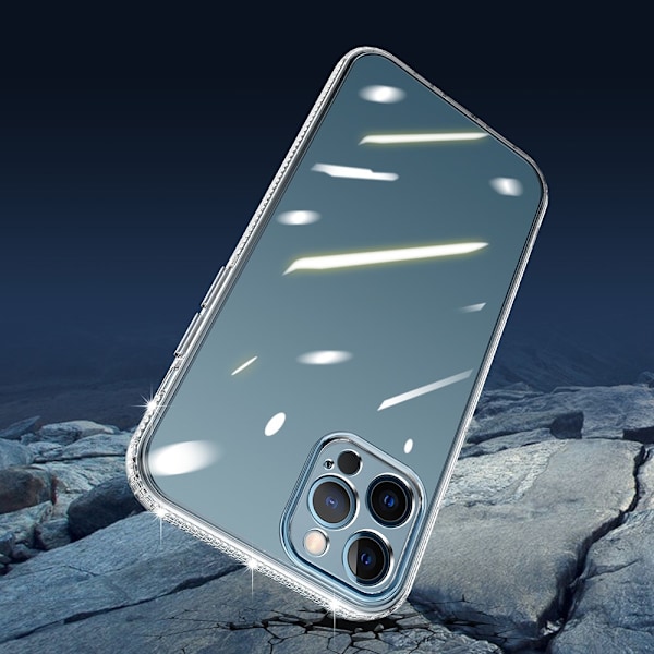 Rhinestone TPU Case iPhone 13 Clear