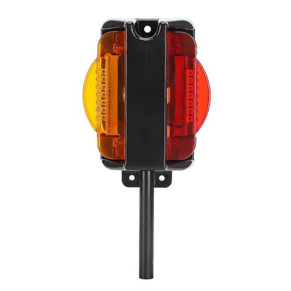 2 stk 14LED varselbaklys 12V 6000K sterkt baklys for lastebil