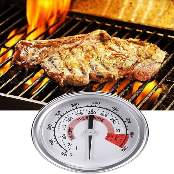 KØDTEMPERATURTERMOMETER KØKKEN GRILL BBQ (2 STK)
