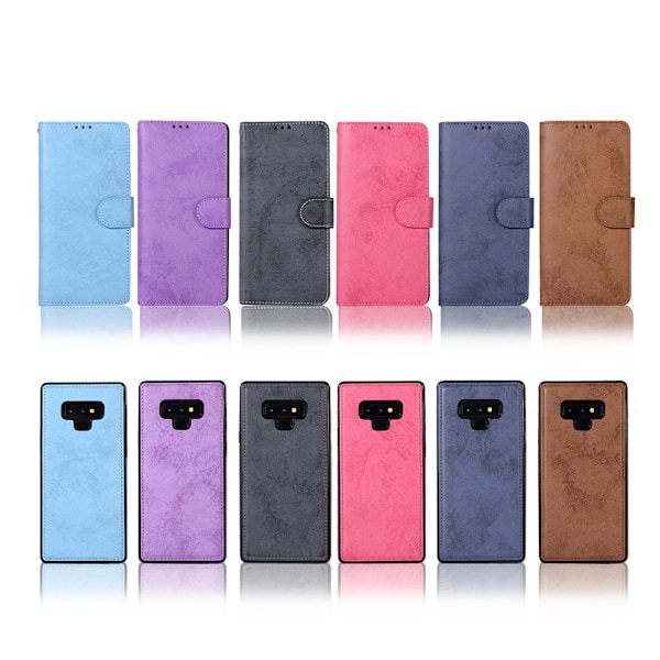 Samsung Galaxy Note 9 - Stilrent Fodral (Dubbelfunktion) LEMAN Rosa