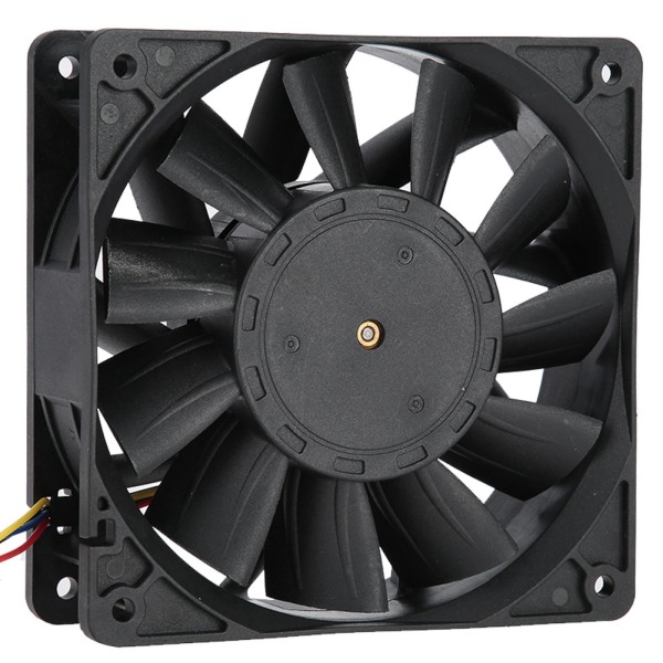 12038 12V 3.24A 12CM 4-stifts stor luftvolym kylfläkt för AntMiner (SHLF1212RHE-04)