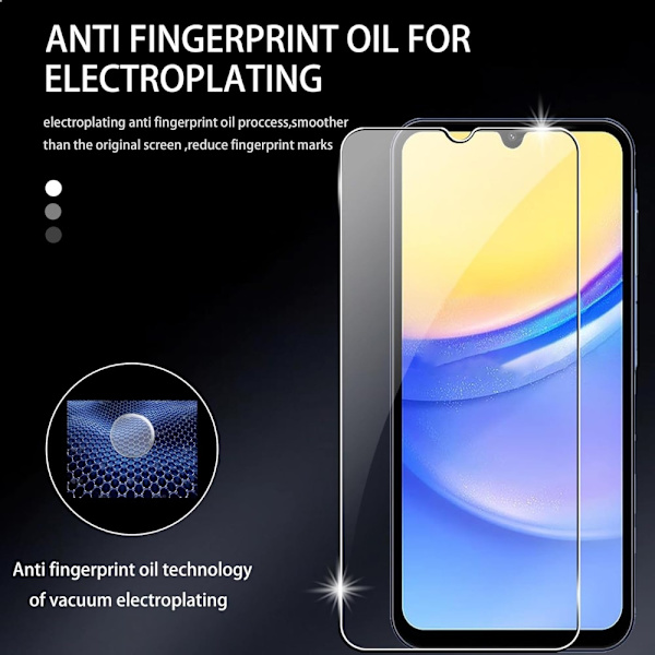 Galaxy A55, 5G, Skärmskydd, Linsskydd