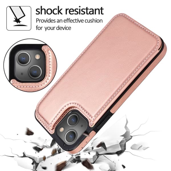 iPhone 13 Cover Pung Rosaguld