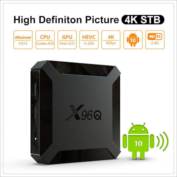 Smart TV-box Android 10.0 4K 2GB+16GB