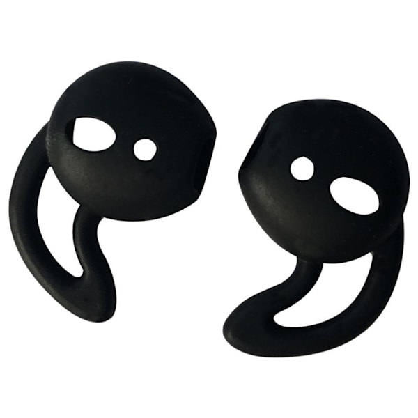 Silikon AirPods - Öronsnäcka Svart