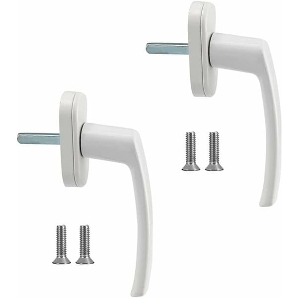 Vindushåndtak 2 stk. aluminiumslegering vindushåndtak solid aluminium
