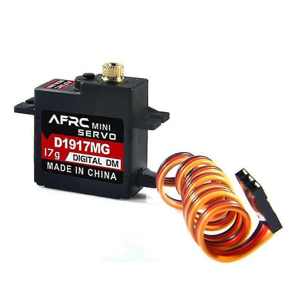 D1917mg Mini Metal Digital Servo For 1/16 1/18 1/24 RC Fastvinge Helikopter DIY Montering Oppgradering