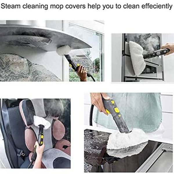 Stor rund damprengjøringsbørste for Karcher SC1 SC2 SC3 SC4 SC5
