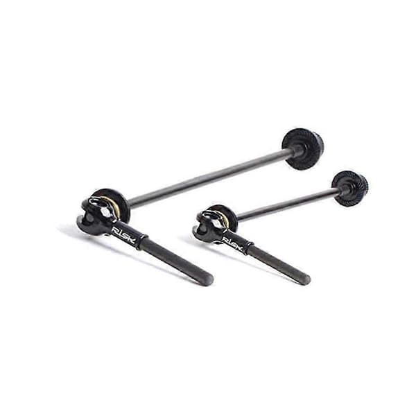 Mountainbike Titanium Alloy Quick Release Carbon Fiber Titanium Aksel Quick Release Rod (sort)