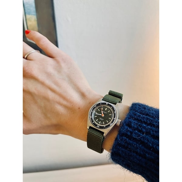 Grönt natoband Green 12mm