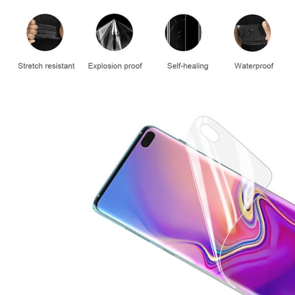 2-PAKKE, Galaxy S10 Plus, Skjermbeskytter, Transparent