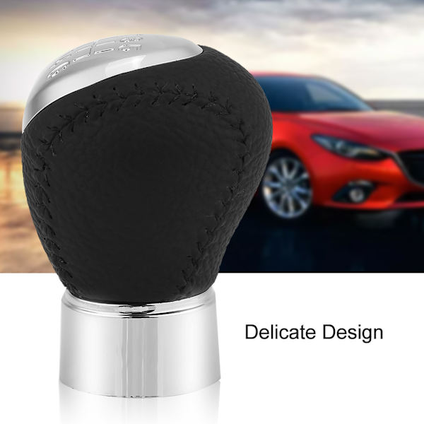 Manuell Växelspaksknopp för Mazda 3 5 6, Ergonomisk Design Unik Stilren Växelspaksspak för Manuella Bilar, Utsökt Hantverk för Smidig Växling