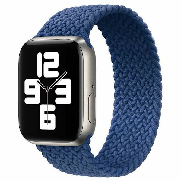 Apple Watch kompatibelt ARMBAND Elastiskt BLÅ 42/44/45 mm Blue S
