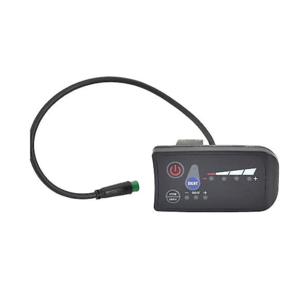 Elektrisk cykeldisplay Jn Controller Panel S810 LED-skärm Vattentät Elcykel Ebike Tillbehör