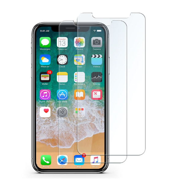 2-pack iPhone 11 Pro Skärmskydd Härdat Glas