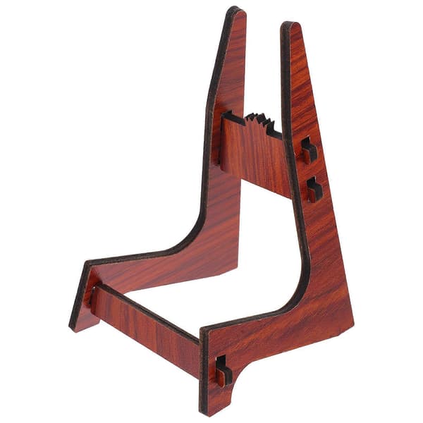 Praktisk træ-ukulele-stativ Aftageligt ramme-stativ til ukulele og violin