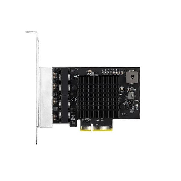 Iocrest 2.5g 4 Port Pcie Rj45 Lan 10/100/1000/2500mbps Rtl8125b Chip Quad Server 2.5 Gigabit Ether