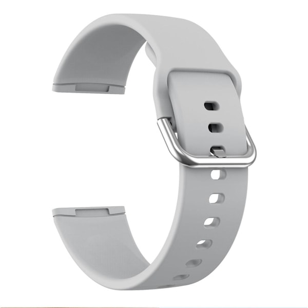 Silikon Armband Versa 3/Fitbit Sense - Grå Grey Grå