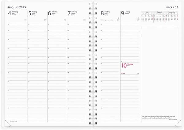 Kalender 2025, Business