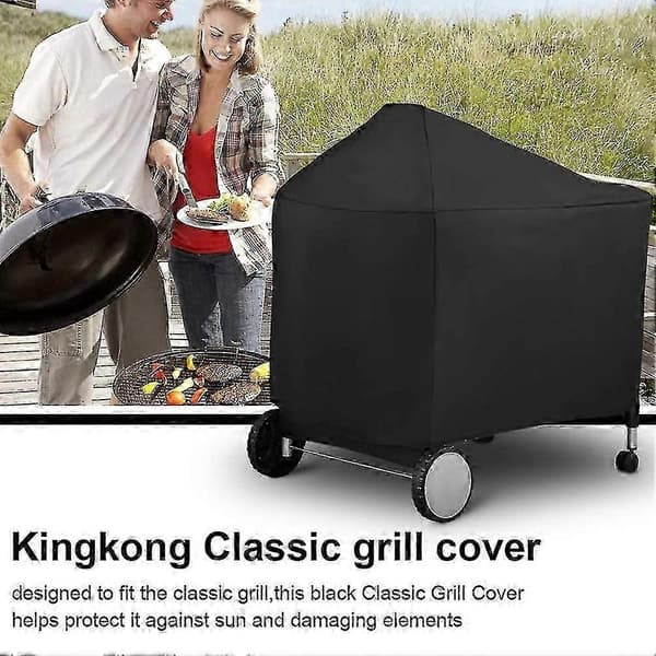 Vedenpitävä BBQ-grillin suojapeite 7152 hiiligrilleille, ulkokäyttöön, BBQ-tarvikkeet