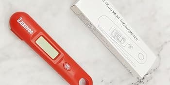 Digital Kökstermometer, Snabbavläst Kötttermometer med Lättgreppad Stor Display för Exakta Matlagningsmätningar, -50°C till 300°C