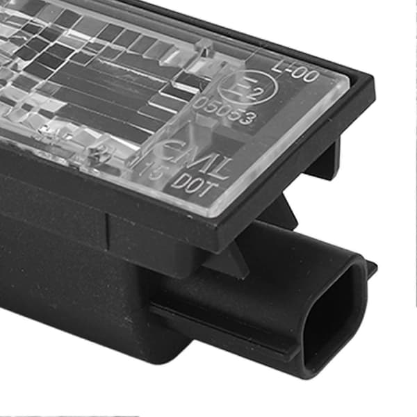 Nummerpladelys 8200480127 Bagnummerpladelampe Erstatning for Clio MK III IV Fluence Kangoo