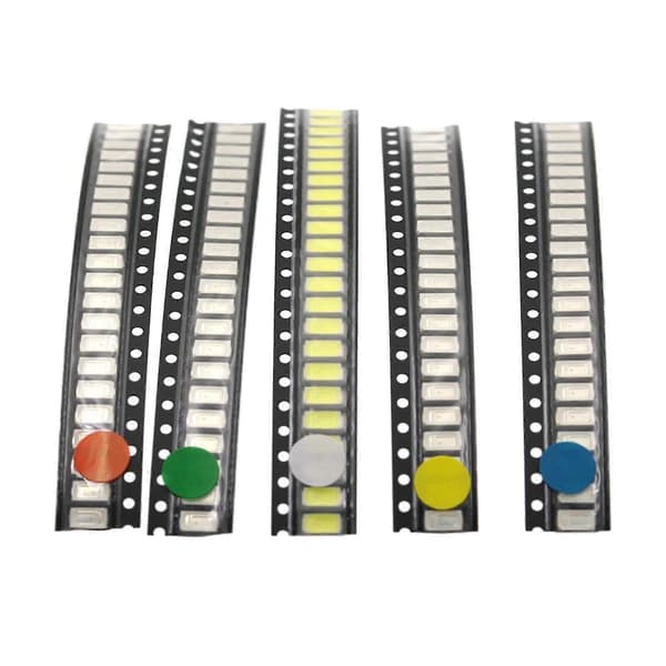 100x SMD LED Diode Lys Elektroniske Komponenter Lysdioder 5730