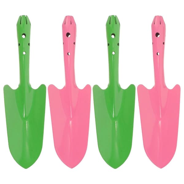 4st Planteringsspade Multifunktionell Kruvspade Järnträdgårdsspade som present