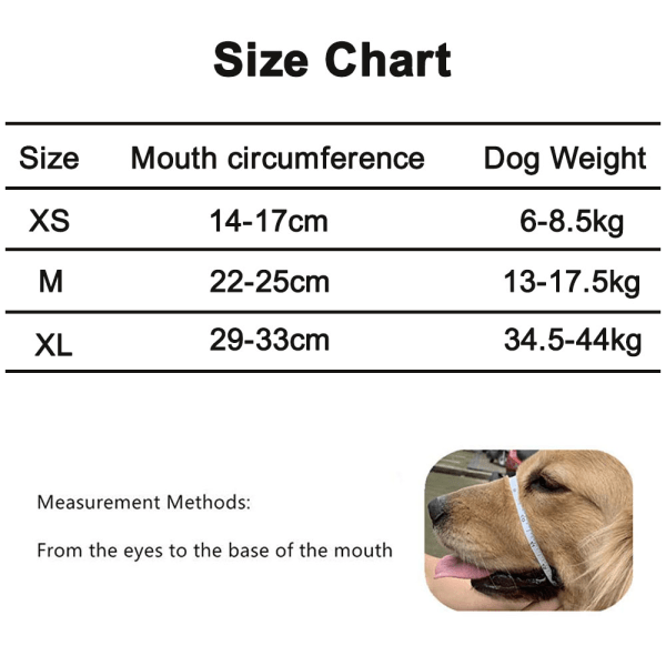 Hundmunkorg för små, medelstora och stora hundar, Air Mesh