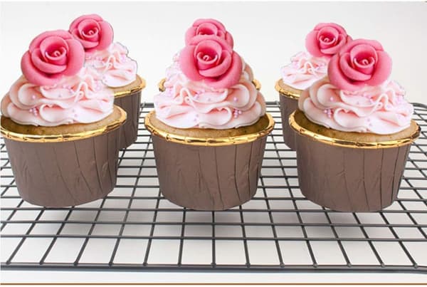 50 stycken muffinsformar och cupcakeformar Muffinpapper Cupcakeomslag
