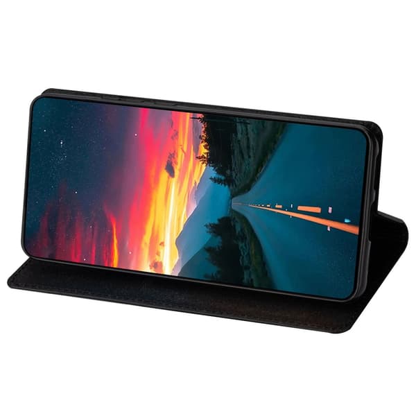 Glitter-lompakkokotelo Samsung Galaxy A14 Musta