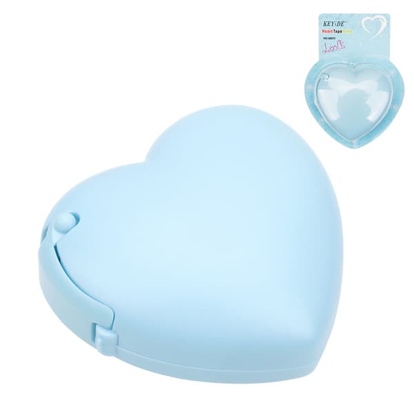 Teipdispensere Hjerteformede Teipkuttere Plast Sellotape Dispenser