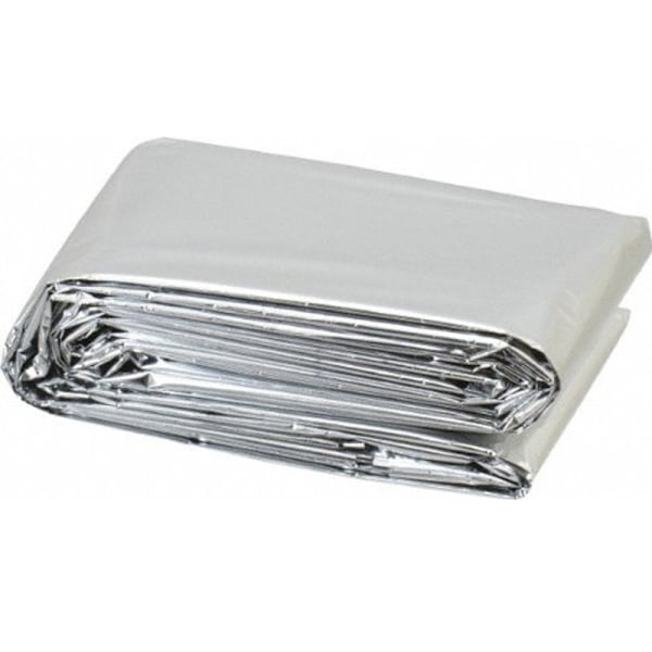 Camping / Nödfilt / Överlevnadsfilt (Thermal Mylar) Silver