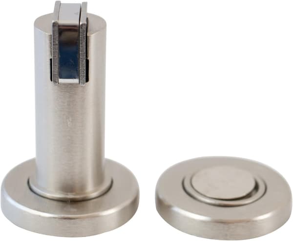 Magnetisk dørstopper MS010 i rustfrit stål-look Dørstopper