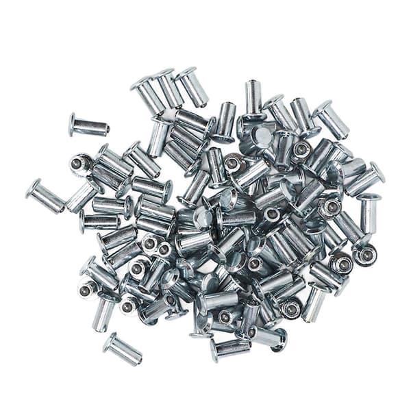 100 st däckdubbar, starka antisladddäckdubbar för ATV UTV gaffeltruck terrängfordon silver 14 mm