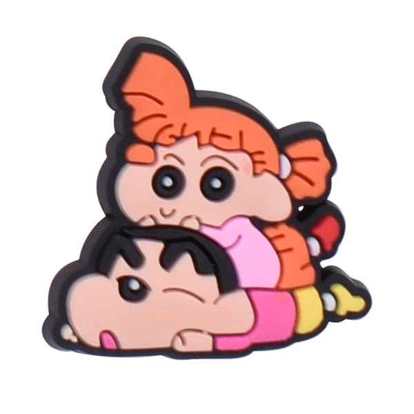72 stykker anime Crayon Shin-chan PVC myk plast dråpeplast