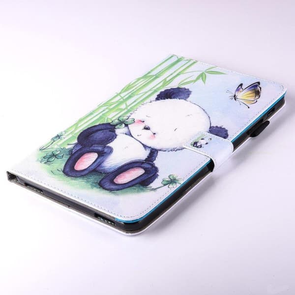 Galaxy Tab A 10.1-deksel, panda-design, flerfarget