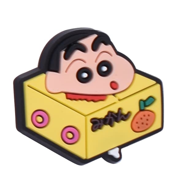 72 stykker anime Crayon Shin-chan PVC myk plast dråpeplast