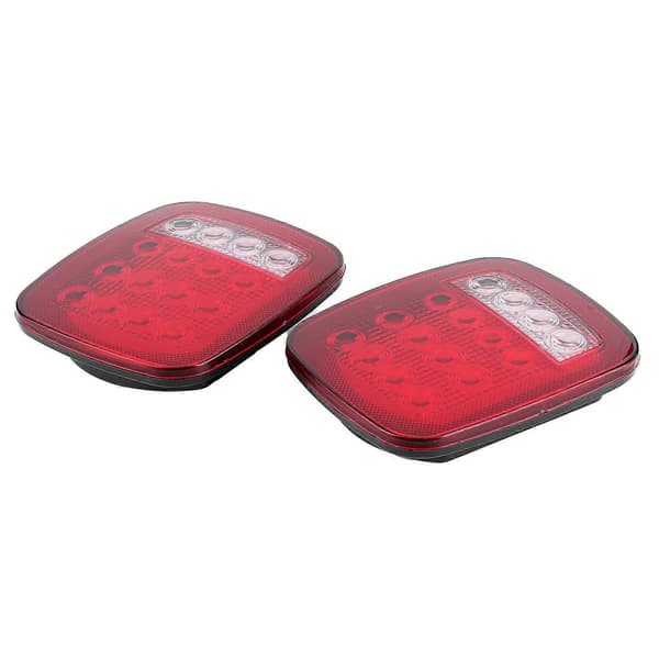 2 stk LED baklys bakbremselys stopp revers passer til Jeep Wrangler CJ 76-06