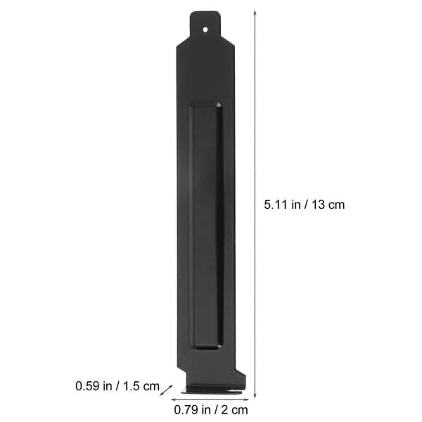 20 STK PCI Slot Cover PC-kabinet Blændplade Erstatning Computertilbehør